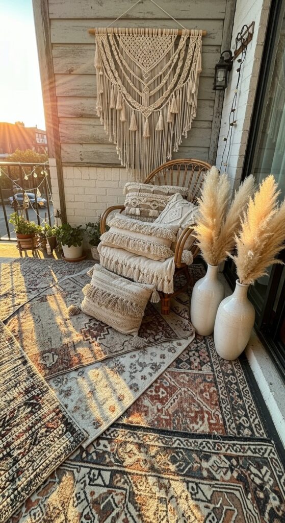 55 Small Apartment Patio Decorating Ideas 50
