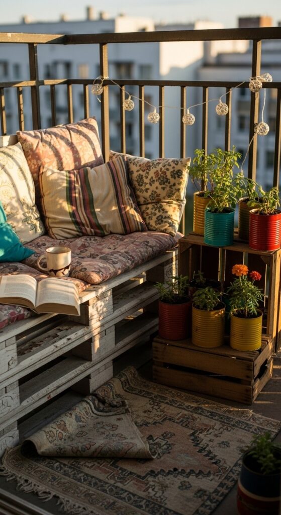 55 Small Apartment Patio Decorating Ideas 51
