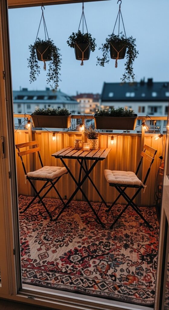 55 Small Apartment Patio Decorating Ideas 57