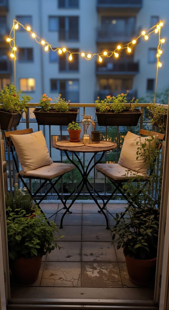 55 Small Apartment Patio Decorating Ideas 9