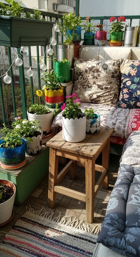 55 Small Patio Ideas Apartment Tiny Balcony 11