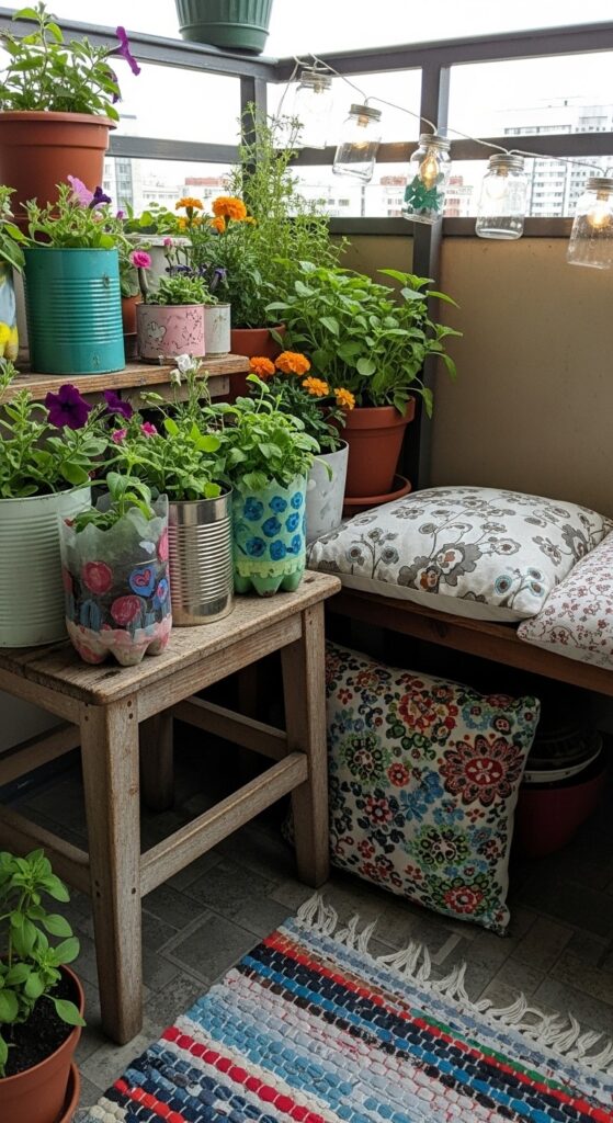 55 Small Patio Ideas Apartment Tiny Balcony 12