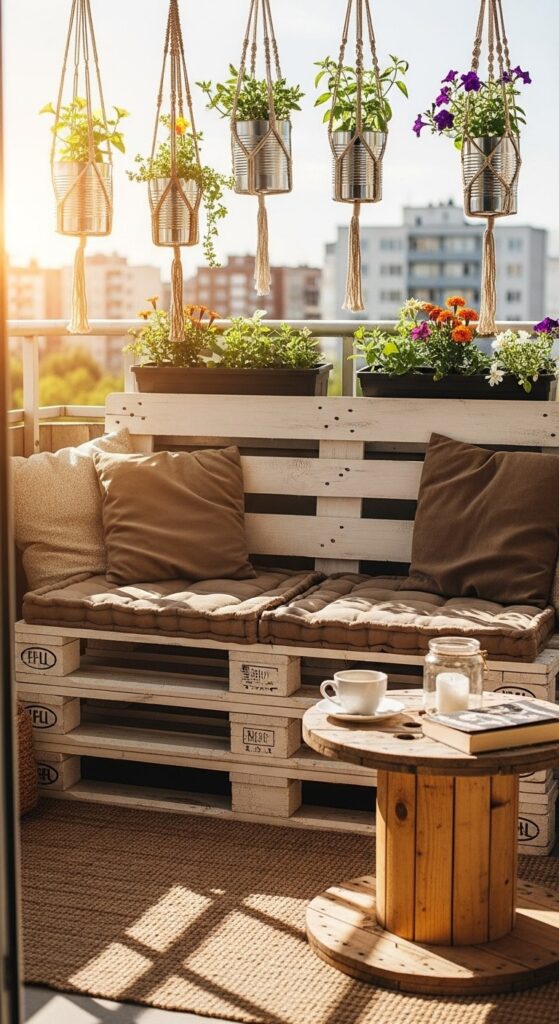 55 Small Patio Ideas Apartment Tiny Balcony 13