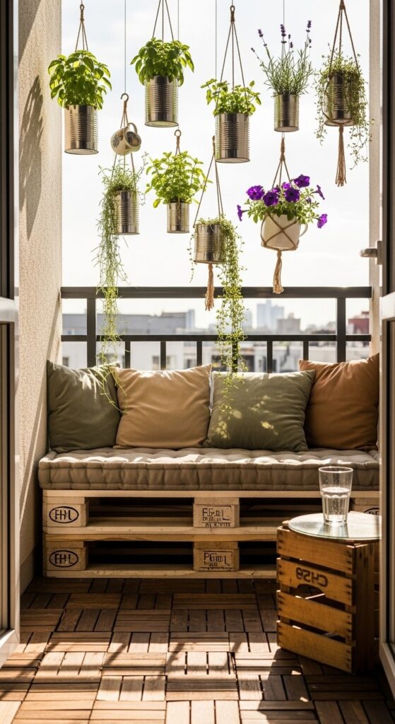 55 Small Patio Ideas Apartment Tiny Balcony 14