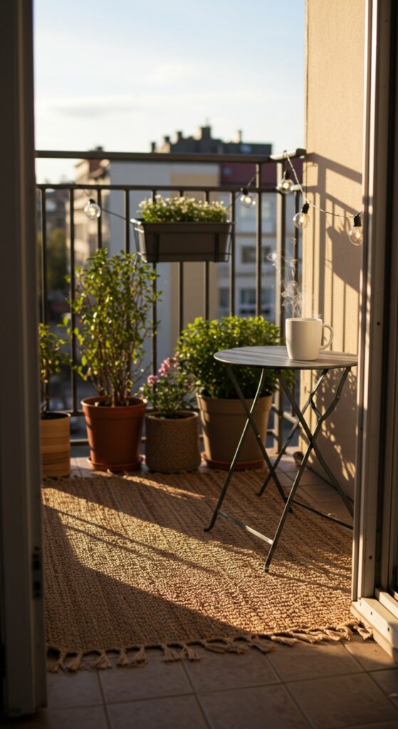 55 Small Patio Ideas Apartment Tiny Balcony 17