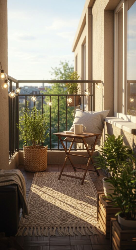 55 Small Patio Ideas Apartment Tiny Balcony 18