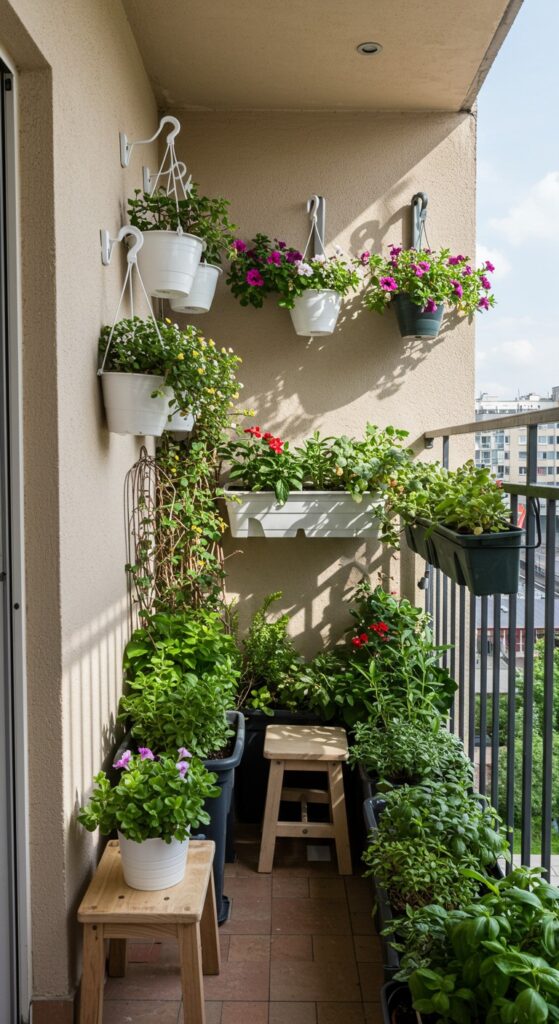 55 Small Patio Ideas Apartment Tiny Balcony 19