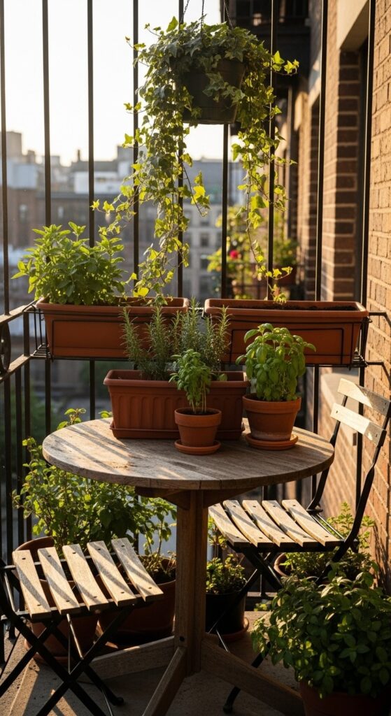 55 Small Patio Ideas Apartment Tiny Balcony 2