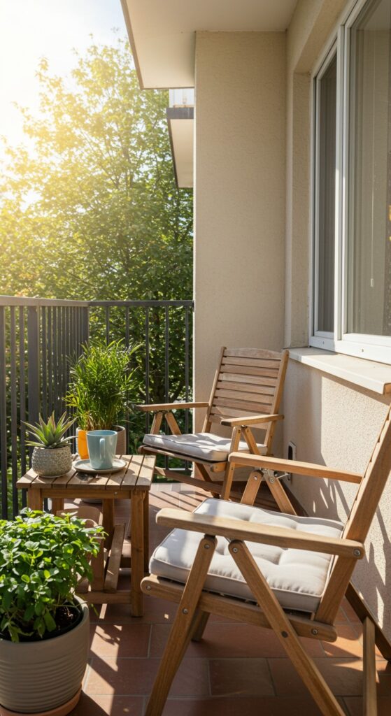 55 Small Patio Ideas Apartment Tiny Balcony 23