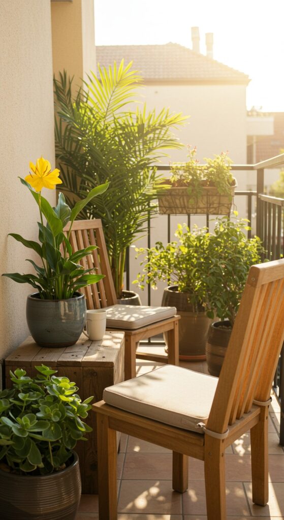 55 Small Patio Ideas Apartment Tiny Balcony 24