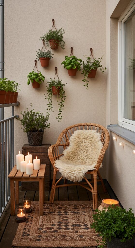 55 Small Patio Ideas Apartment Tiny Balcony 30