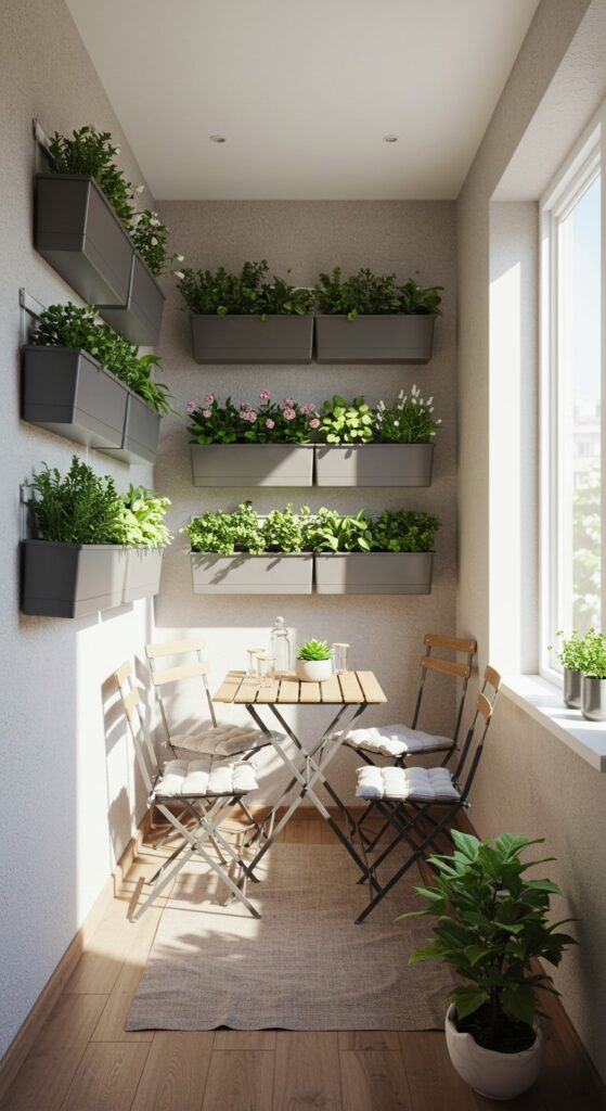 55 Small Patio Ideas Apartment Tiny Balcony 32