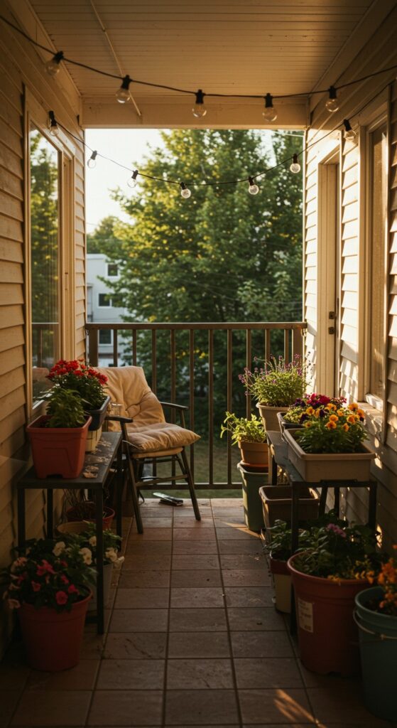 55 Small Patio Ideas Apartment Tiny Balcony 35