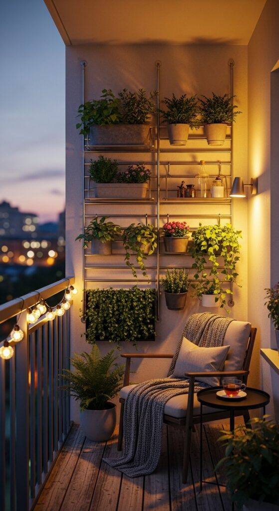 55 Small Patio Ideas Apartment Tiny Balcony 45