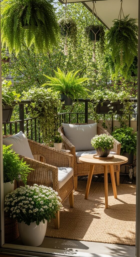 55 Small Patio Ideas Apartment Tiny Balcony 46