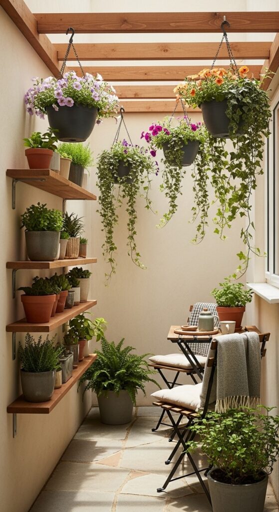 55 Small Patio Ideas Apartment Tiny Balcony 48