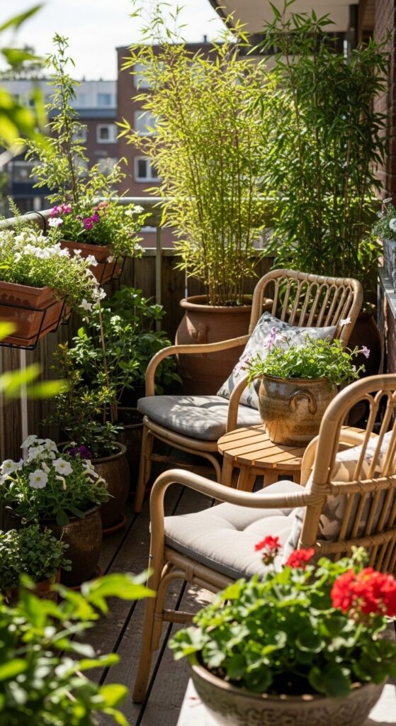 55 Small Patio Ideas Apartment Tiny Balcony 54