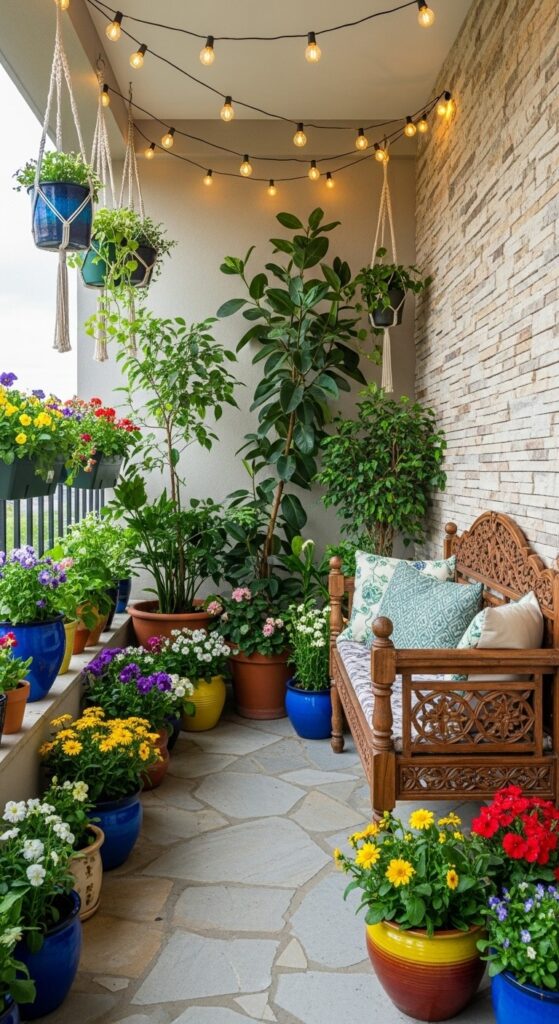 55 Small Patio Ideas Apartment Tiny Balcony 8