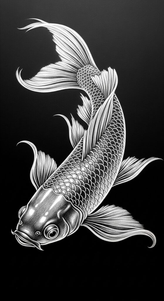 White Pencil Drawings On Black Paper 24 White Pencil Drawings On Black Paper 24