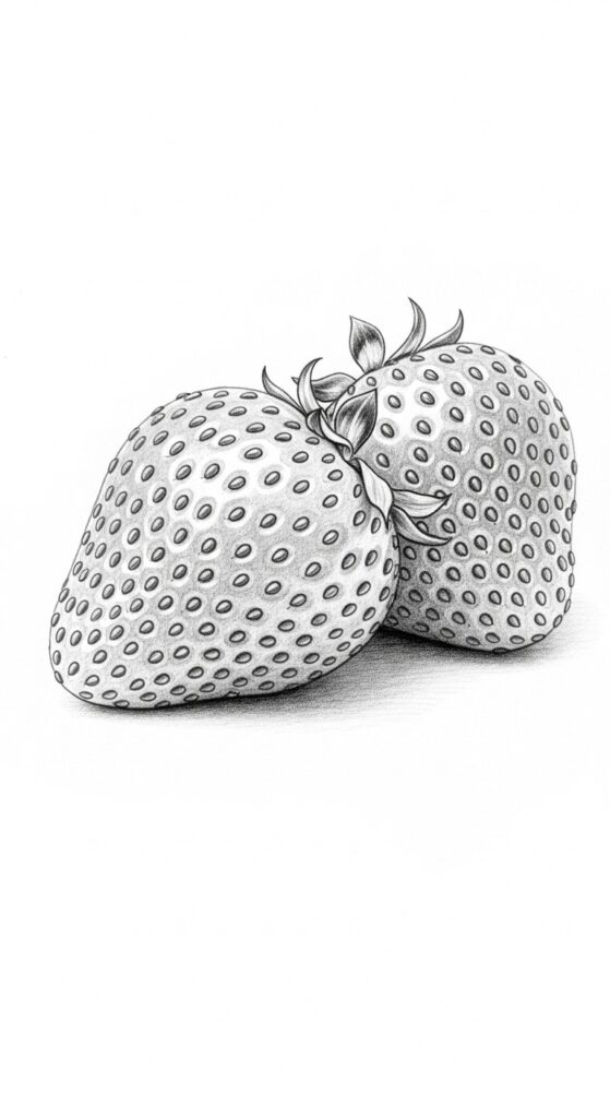 25 Best Fruit Drawing Pencil Sketches 28