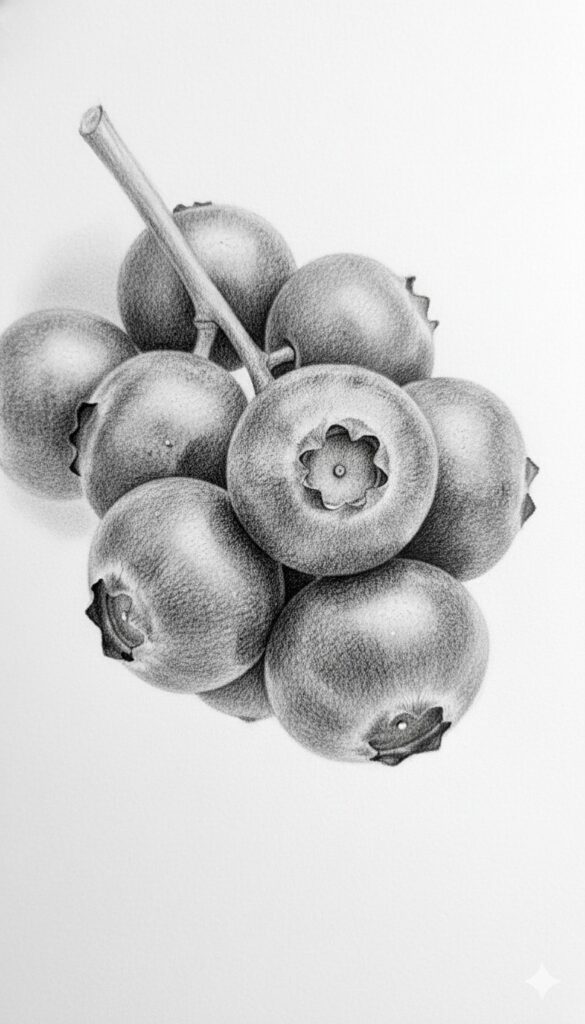 25 Best Fruit Drawing Pencil Sketches 4