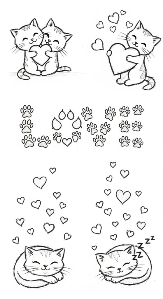 30 Love Cute Little Drawings Doodles Ideas 13 30 Love Cute Little Drawings Doodles Ideas 13
