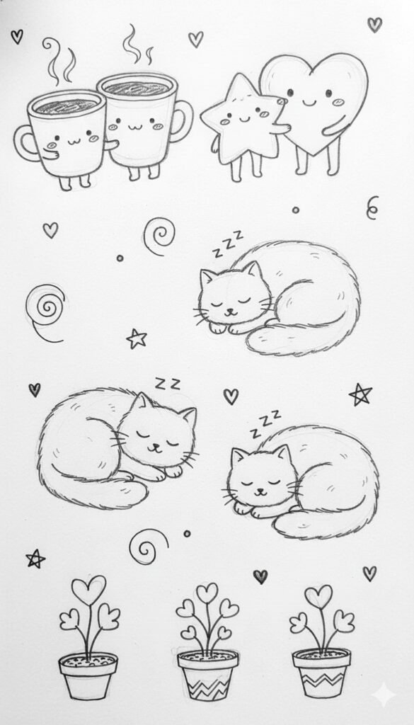 30 Love Cute Little Drawings Doodles Ideas 5 30 Love Cute Little Drawings Doodles Ideas 5