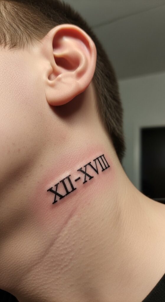 Behind the Ear Tattoo for Men 22 Behind the Ear Tattoo for Men 22