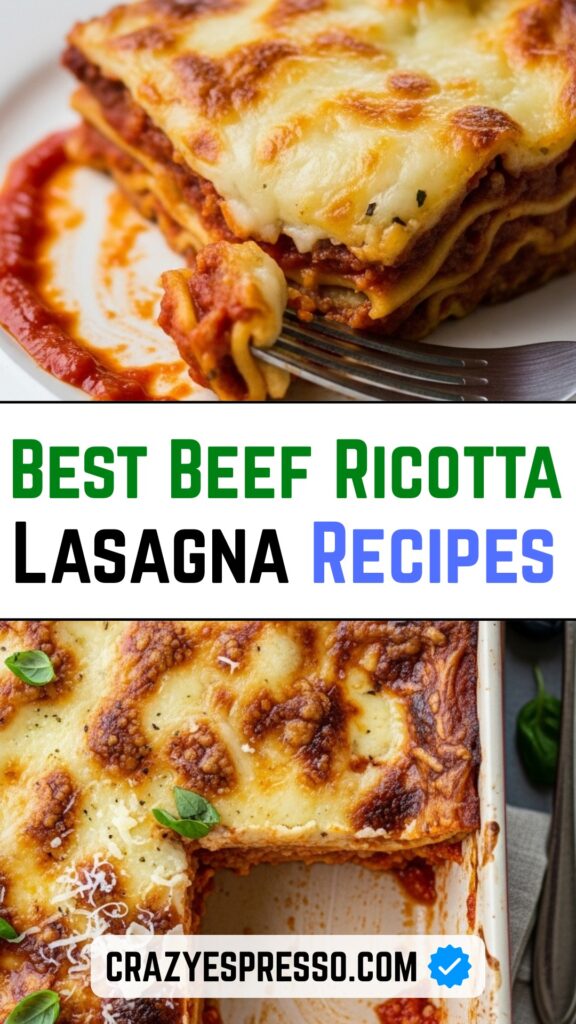 lasagna recipe with ricotta beef easy 3