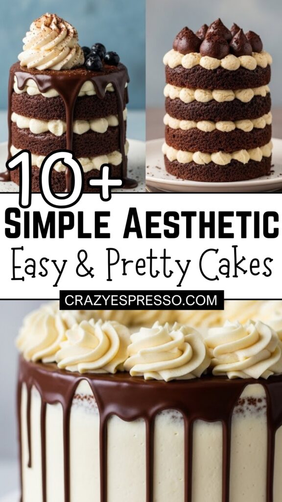 Simple Aesthetic Birthday Cakes Recipes 2 Simple Aesthetic Birthday Cakes Recipes 2
