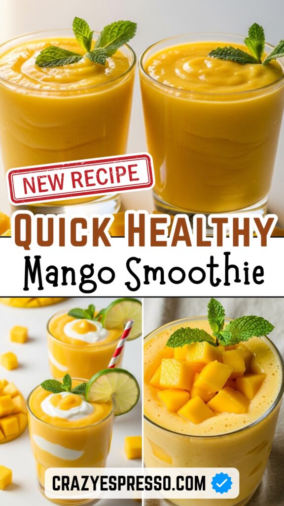 healthy mango smoothies for breakfast 2 healthy mango smoothies for breakfast 2