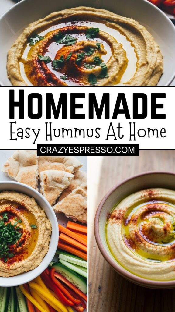 homemade hummus recipe healthy 1