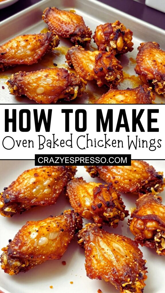 Crispy Oven Baked Chicken Wings 4