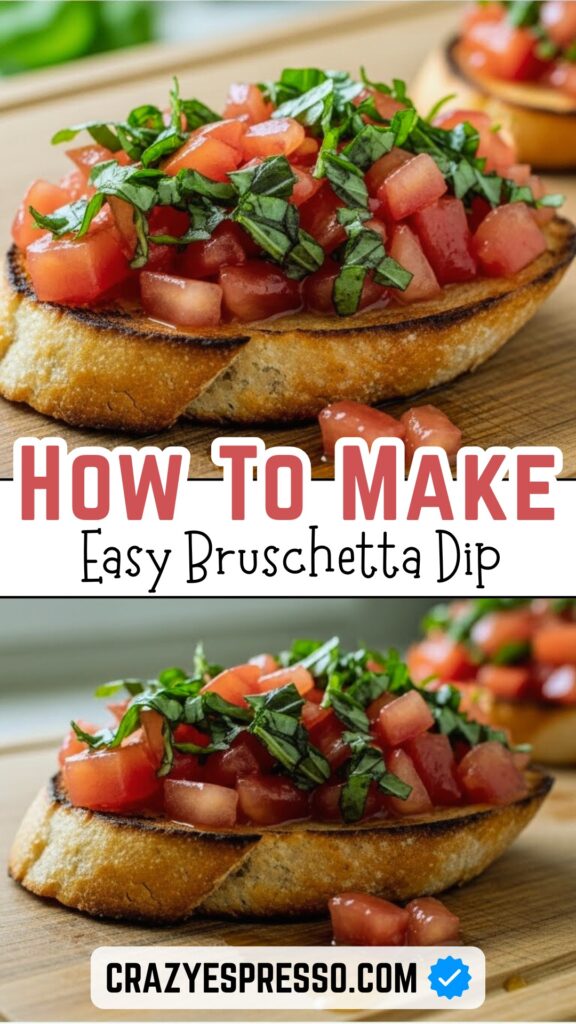 How to Make Fresh Bruschetta Recipe 3