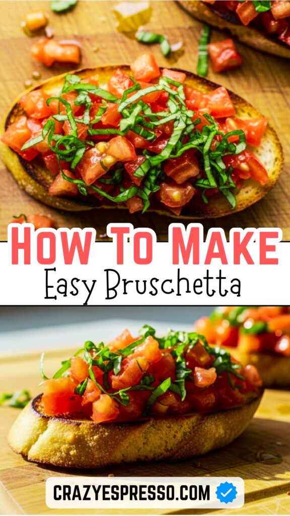 How to Make Fresh Bruschetta Recipe 4