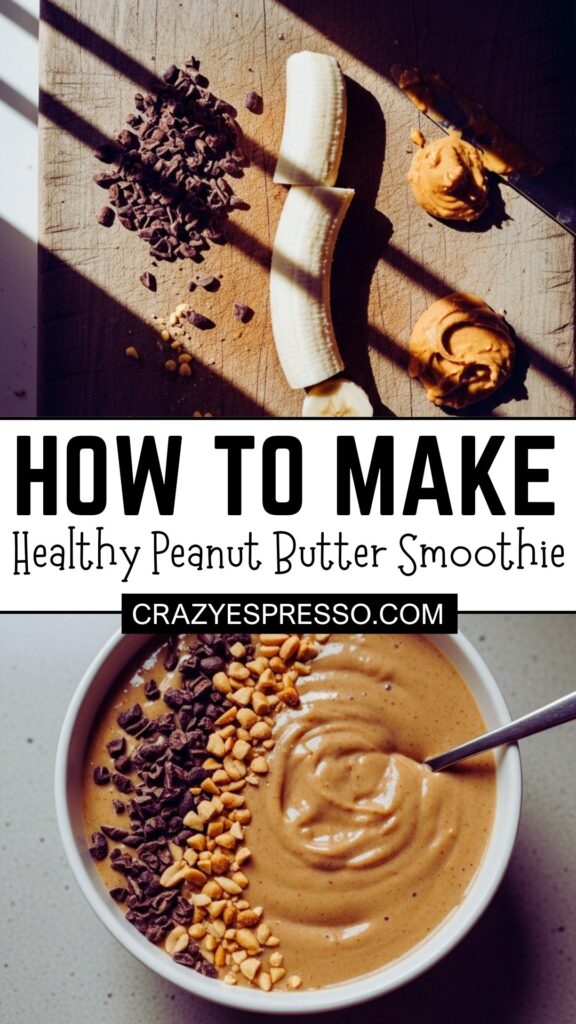 Peanut Butter Smoothie Bowl Recipe 3