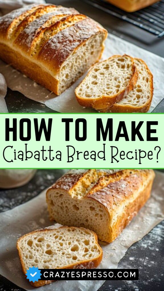 Ciabatta Bread Recipe 1