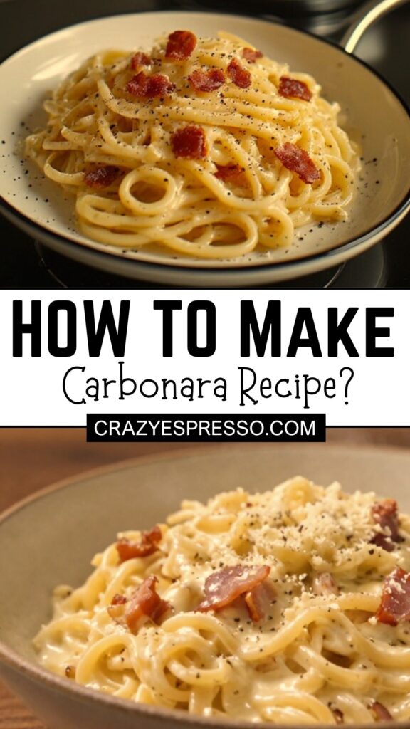Creamy Carbonara Recipe 1