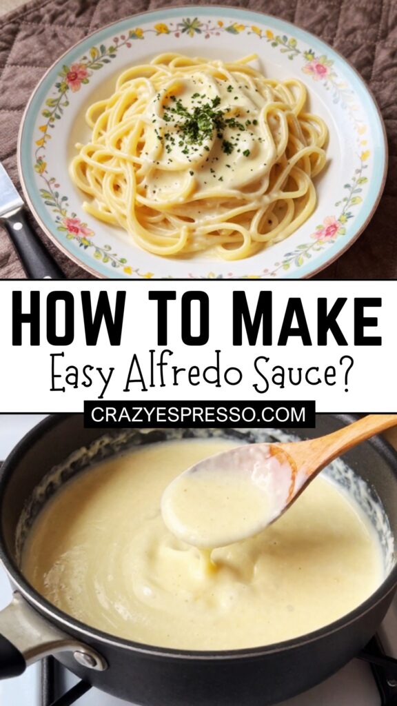 Easy Alfredo Sauce Recipe 1