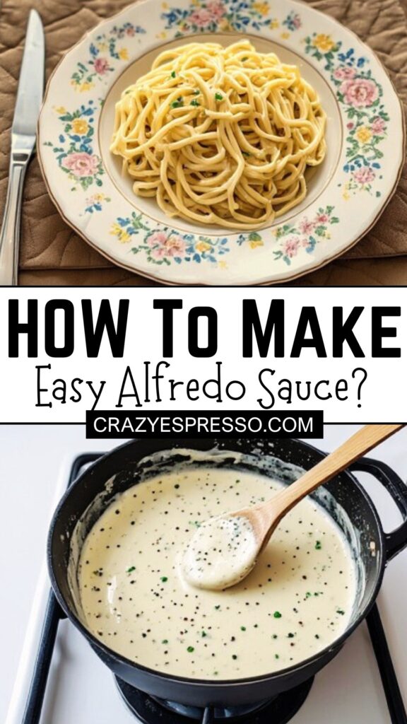 Easy Alfredo Sauce Recipe 3