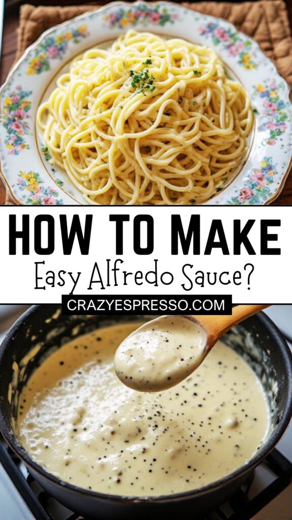 Easy Alfredo Sauce Recipe 4