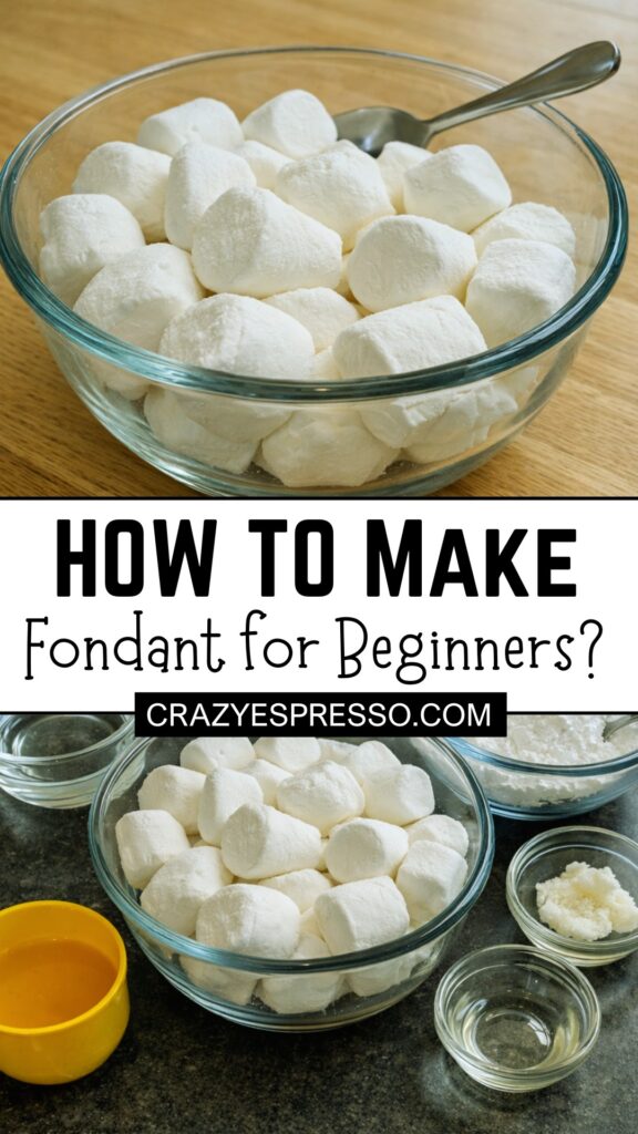 Easy Fondant Recipe 2 Ways 1