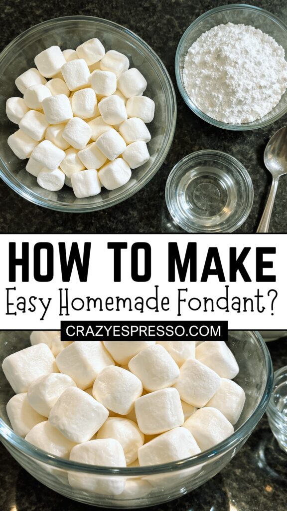 Easy Fondant Recipe 2 Ways 3