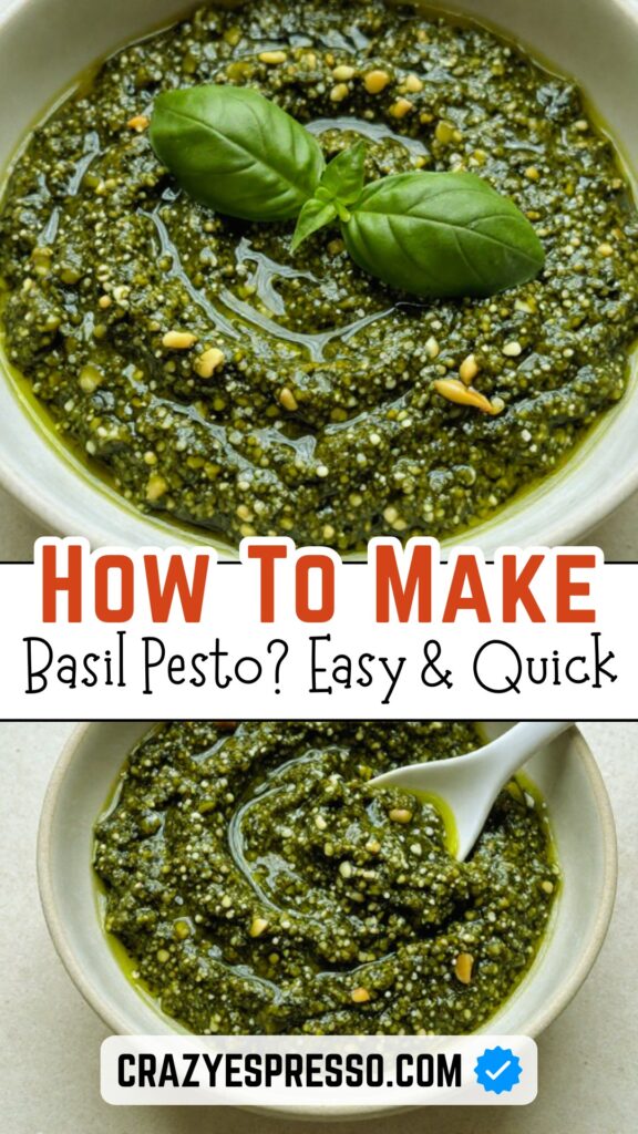 How to Make Basil Pesto 1