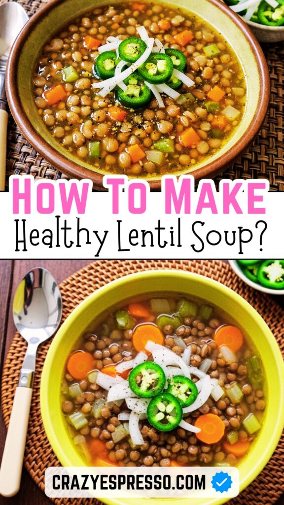 How to Make Easy Lentil Soup 4 How to Make Easy Lentil Soup 4