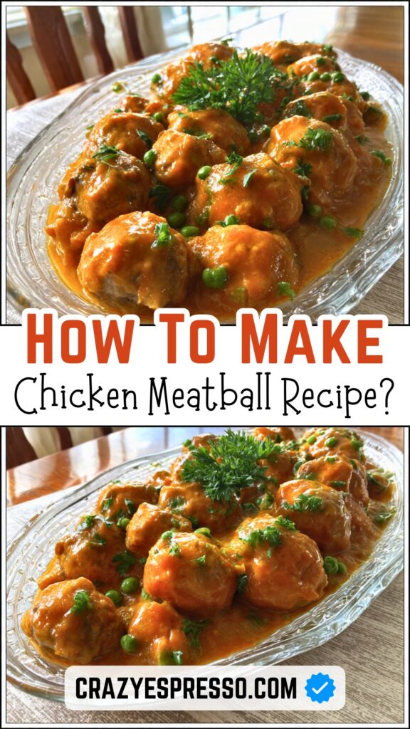 Chicken Meatball Recipe 1