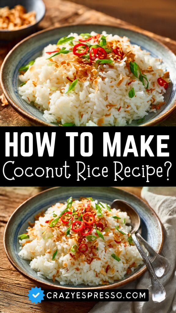 Coconut Rice Recipe 1 Coconut Rice Recipe 1