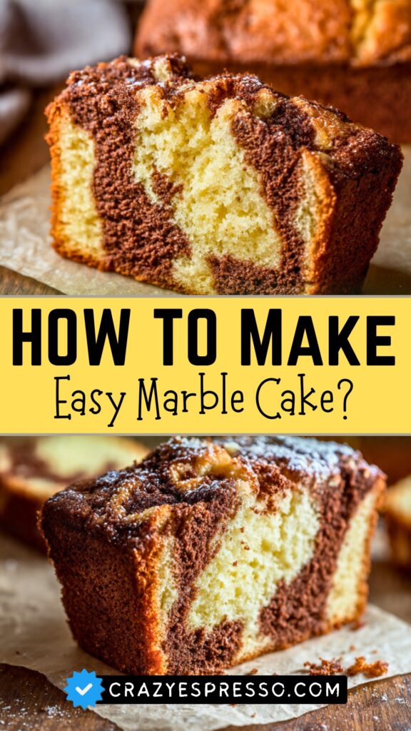 Easy Marble Cake Recipe 2 Easy Marble Cake Recipe 2