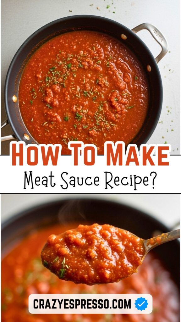 Easy Meat Sauce Recipe 1 Easy Meat Sauce Recipe 1