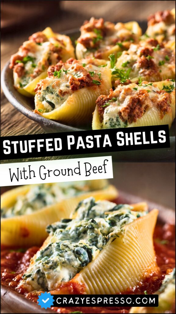 Easy Stuffed Pasta Shells Recipe 1 Easy Stuffed Pasta Shells Recipe 1